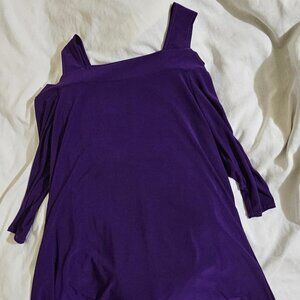 Lee's Fashion LLC Hawaii - Purple Off Shoulder Top